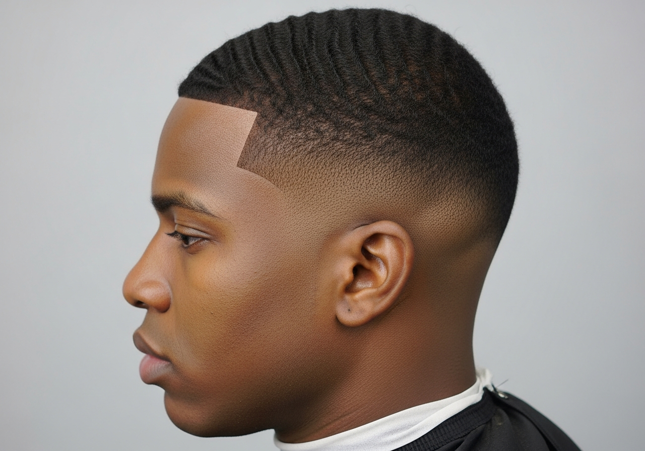 Clean taper fade by Ckay